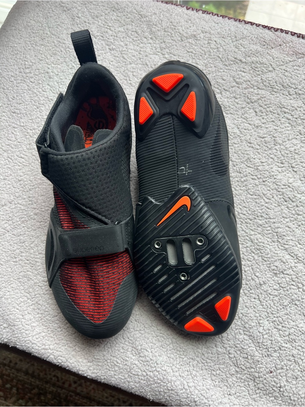 Nike SuperRep Women’s Black & Red Cycling Shoes. - Picture 8 of 9